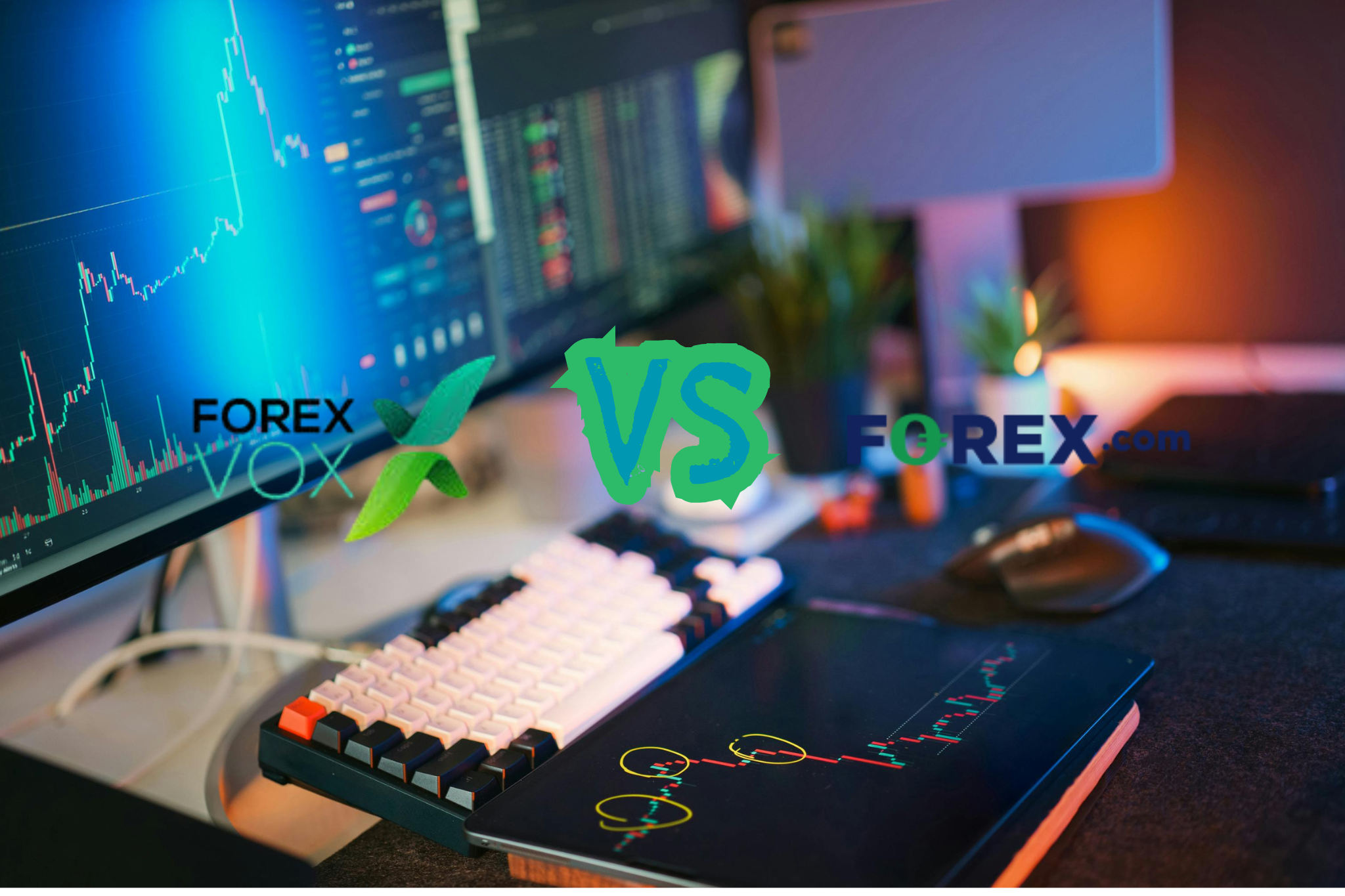 Compare broker Forex.com vs ForexVox – Which Broker Offers More in 2025