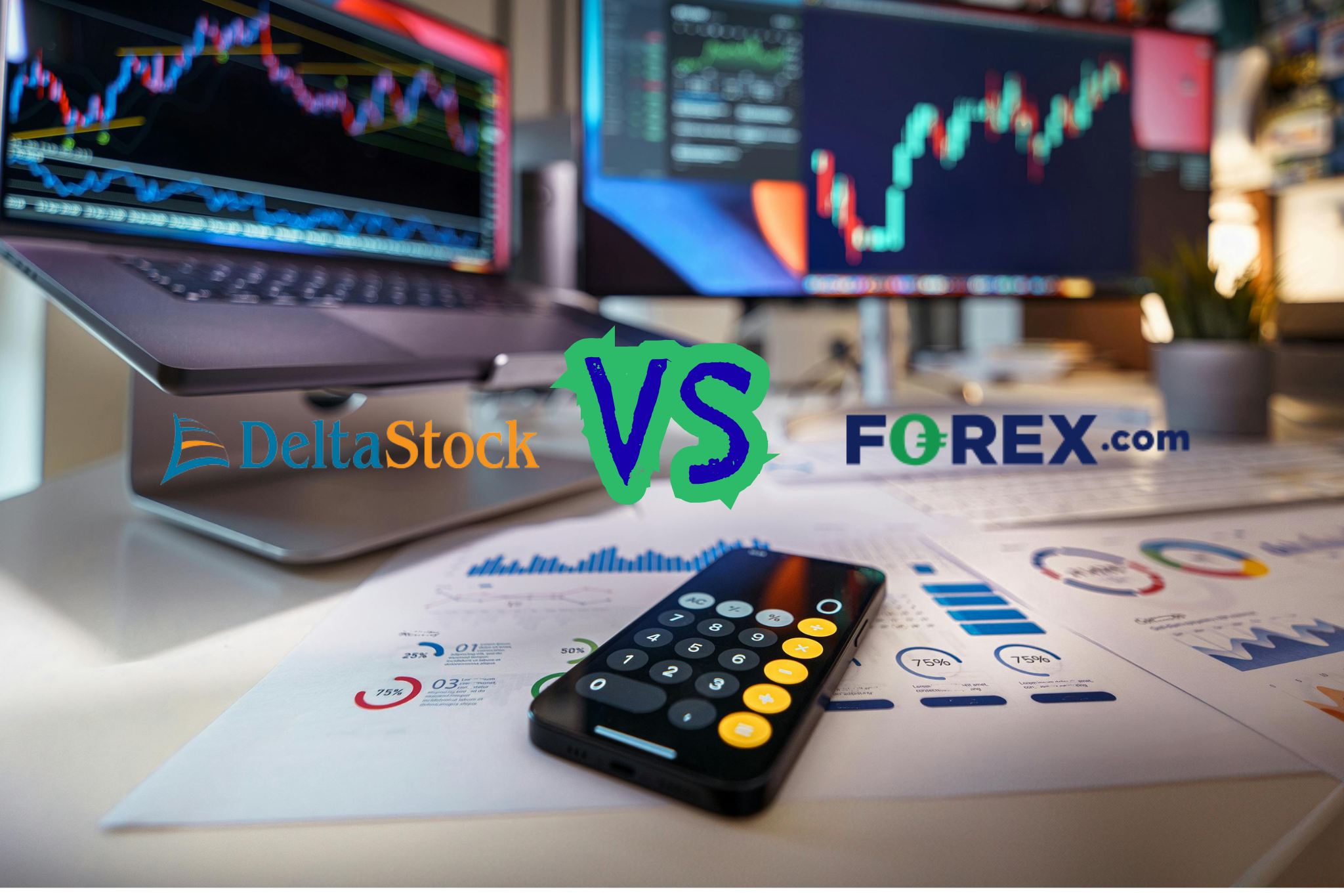 Forex.com vs DeltaStock – Which Broker Meets Modern Trader Needs in 2025
