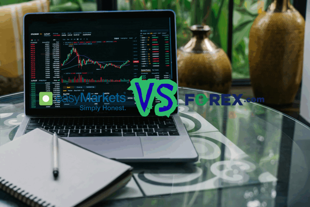 Forex.com vs Easy Markets – A Complete Broker Analysis for 2025